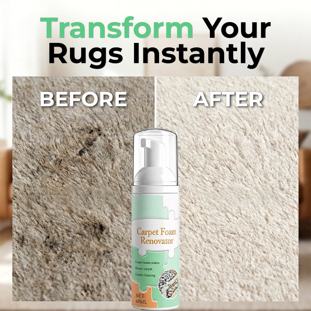sweetce® No-Rinse Carpet & Upholstery Stain Remover with Towel